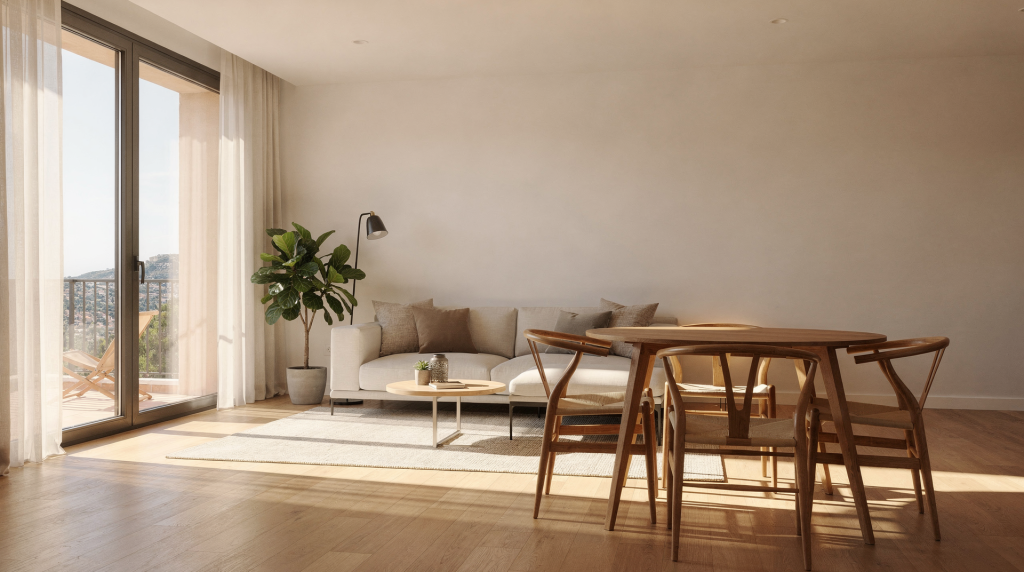 Luz natural en fotografía inmobiliaria: guía para cada estancia
