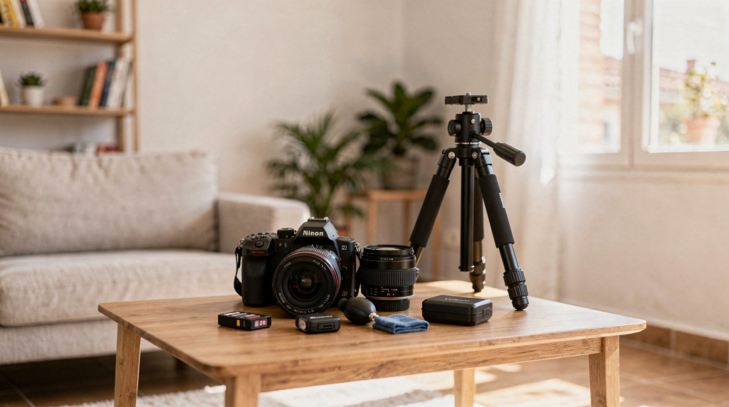 Qué equipo llevar para fotografiar espacios interiores